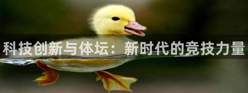 公海赌赌船官网下载平台注册：科技创新与体坛：新时代的