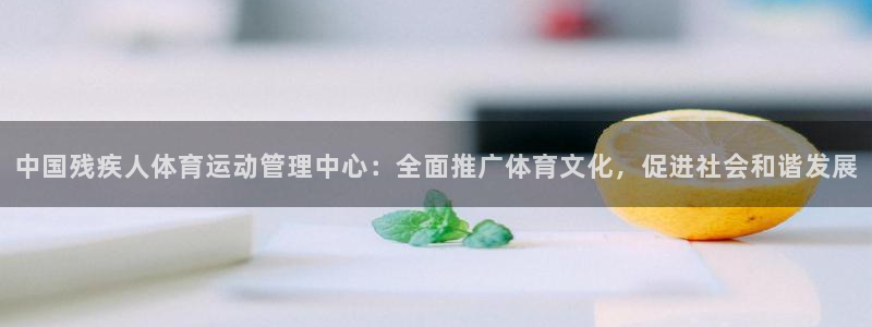 公海赌赌船官网下载招商电话：中国残疾人体育运动管理中